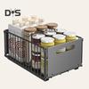1/2Pcs Pull-out Cabinet Organizer Storage Basket Large Capacity Strong Load-Bearing Easy Installation No Drill Slide-Out Drawers Storage Racks