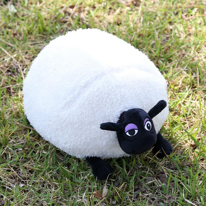Tongue-out Shaun the Sheep Doll Plush Toy Lamb Puppet Chubby Sheep Cute Cartoon Children's Toy Birthday Gift