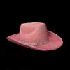 Large Brim Hat Lightweight Cowboy Hat Jazz Felt Cap Women Cosplay Cap For Costume Party Outdoor Party