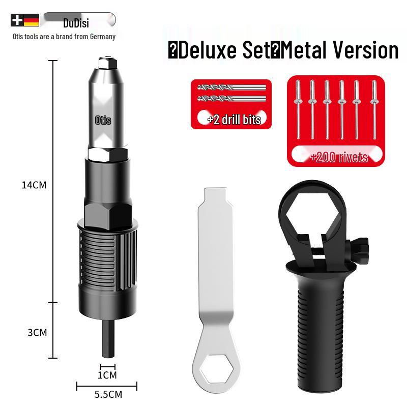 Automatic Electric Pop Rivet Gun Converter Head for Household Use