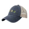 Avocado Yoga Cowboy Mesh Baseball Cap Christmas Hat custom Hat Girl Men's