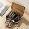 Portable Medicine Box Japanese-style Weekly Pill Organizer Pill Packing Box  Daily Medication