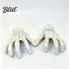 Script Killing Game Supplies 1 Pair Halloween Skeleton Hands Realistic Plastic Zombie