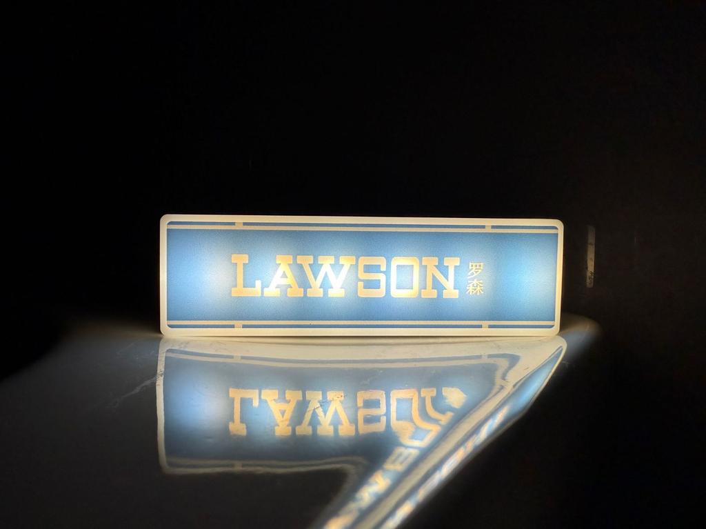 Ímã de Geladeira de Loja de Conveniência Modelo em Miniatura Atração Magnética Decorar Luz Noturna Luz Ambiente Placa Luminosa