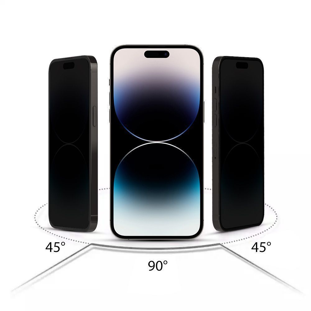 Szkło Prywatyzujące Hofi Anti Spy Glass Pro+ 2-Pack Iphone 16 Privacy