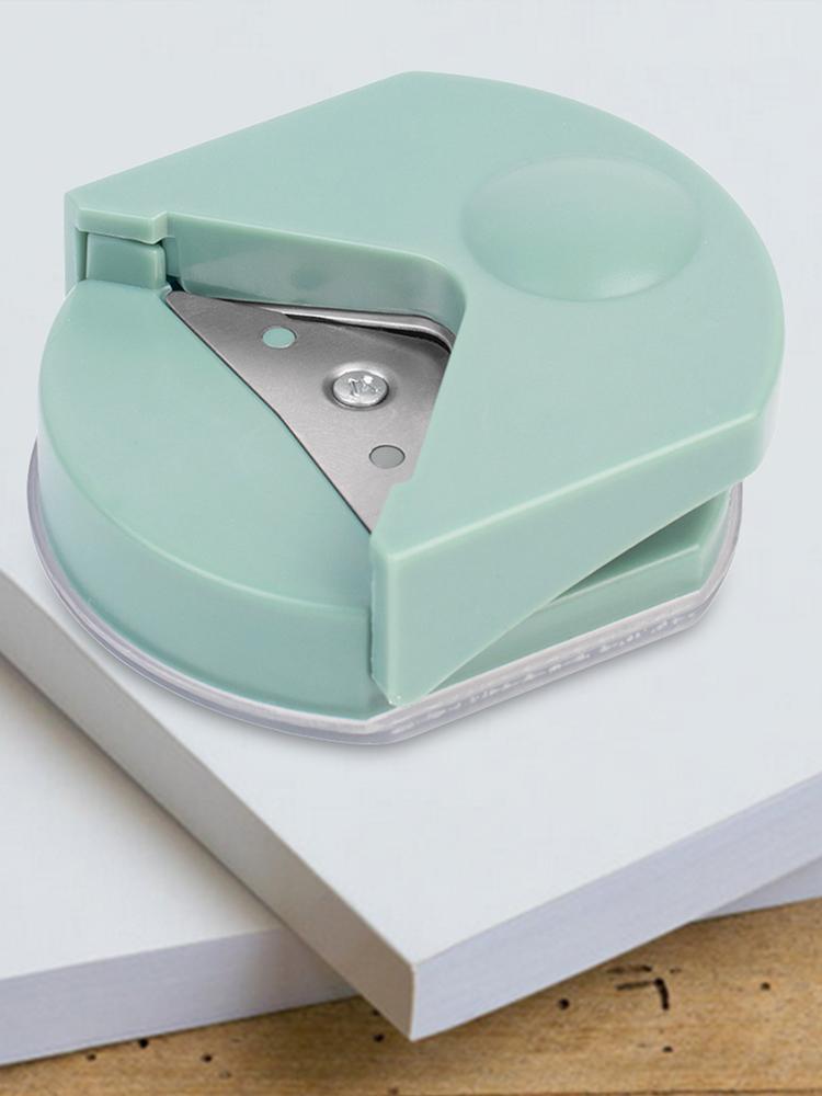 Rounder Paper Hole Punch Trimmer Mini Portable Corner Rounder Plastic Scrapbook Gift DIY Craft Tool for Home School Office