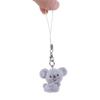 Přívěsek pro mazlíčka Koala Zvíře Klíčenky Nadýchaná panenka Koala Kroužek na klíče 3D Vločkovaný přívěsek Dárek pro přítele