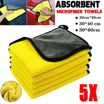 Super Absorbent Car Washing Towel Cleaning Drying Rag Cloth Car Care Soft Microfiber Towels Home Cloth Car Wash Supplies