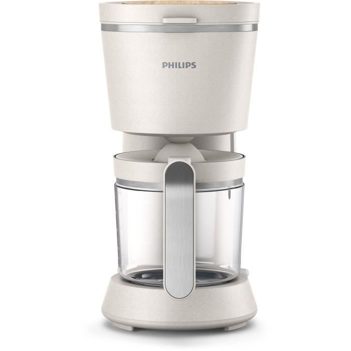 Cafetiere filtre - PHILIPS - HD5120/00 - Collection Eco-Conscious - 1.2L - 1000W - Creme
