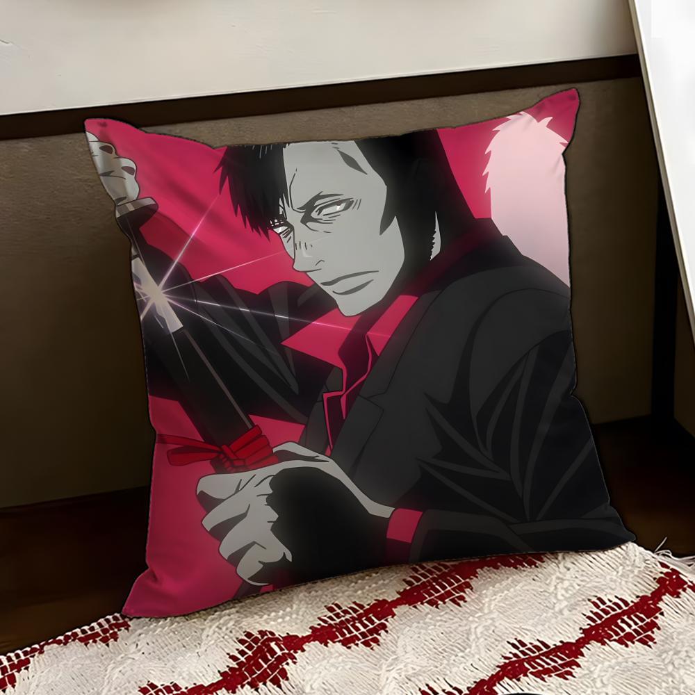 Anime GGANGSTA Cushion Cover Reversible Soft Durable Pillow Cover Home Car MultiScene Use for Daily Comfort