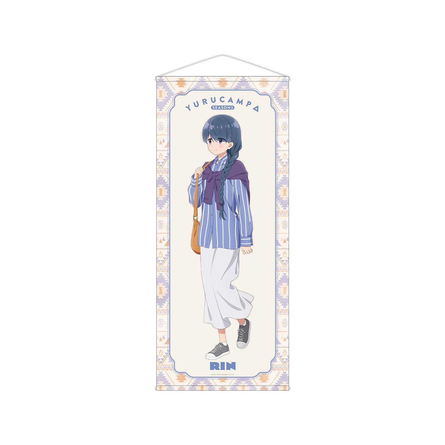 Кемпинг налегке СЕЗОН 3 Оригинальная иллюстрация Сима Рин Версия для прогулки. Гобелен в натуральную величину