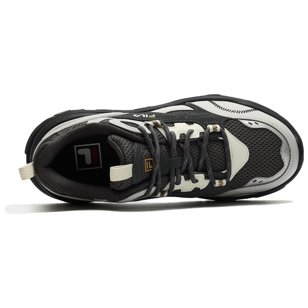(WMNS) FILA FUSION Collina Sneakers 'Black Grey' Women's F12W332121FFV