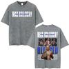 Limited Max Holloway Blessed Retro Washed Tshirts Men Women Violence Aesthetic Oversized Tshirt Summer Tops Streetwear T Shirt