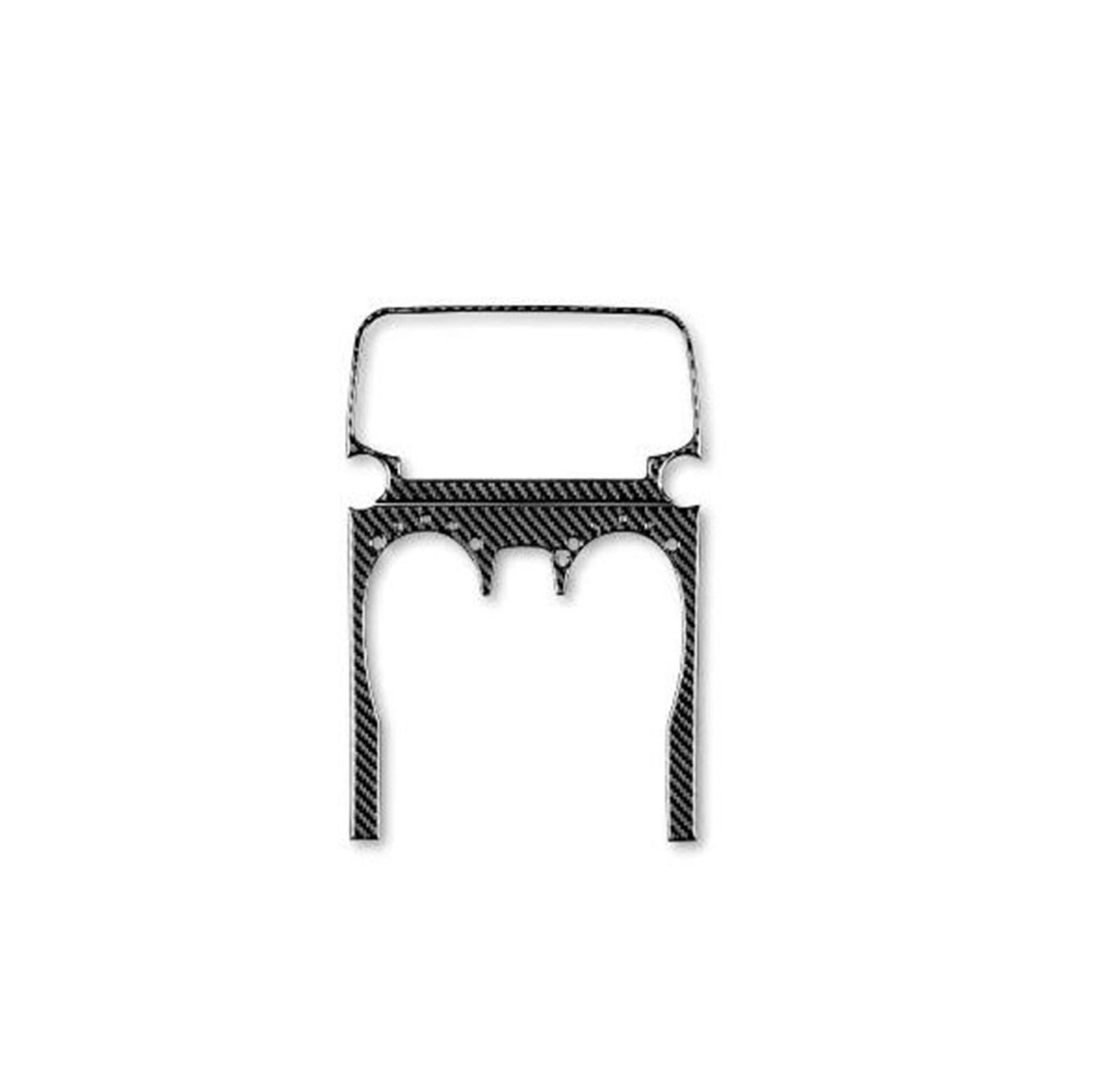 

Car Decoration Strip Carbon Fiber Accessories Interior Trim Car Air Conditioner Switch Panel Sticker One Size чёрный