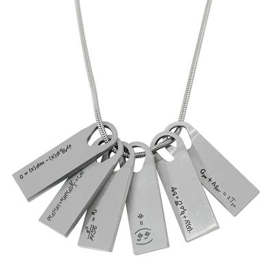 Death Stranding Necklace Metal Pendant Chain Men Necklaces Charm Choker Gifts Game Jewelry