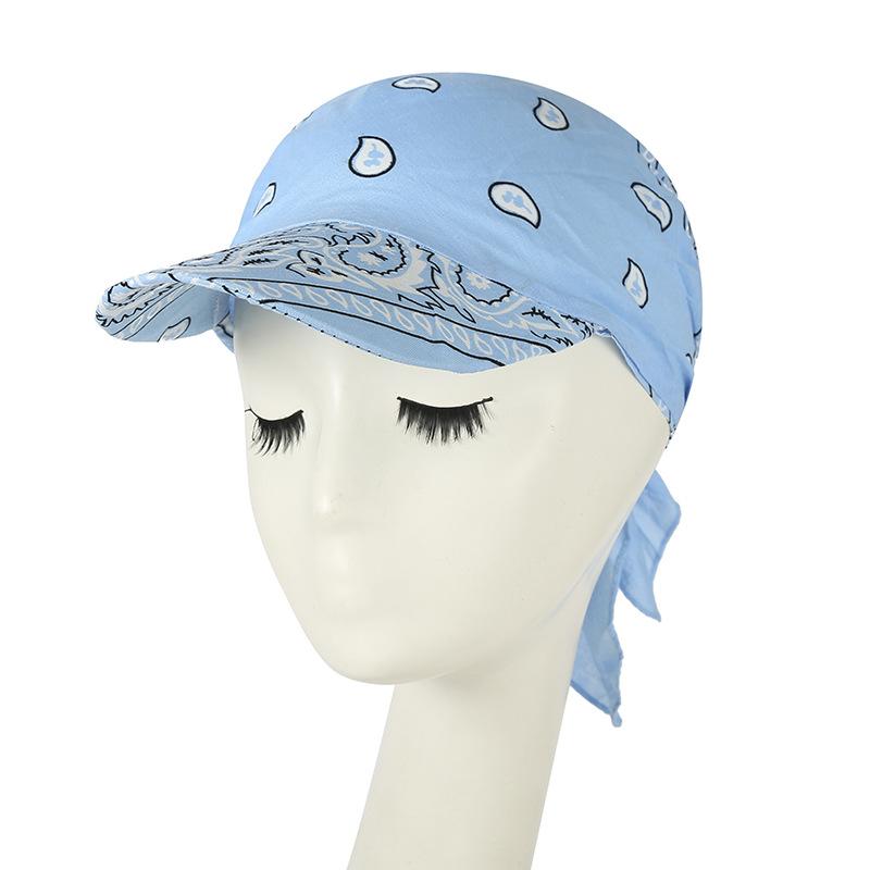 Visiera Parasole Leggera Turbante Fascia Larga Bandana Sciarpa Cappello Cappellini da Baseball Foulard da Testa Donna Outdoor