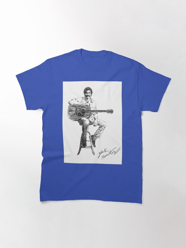 Jim Croce Jim Croce Original Ink Drawing Print Classic T-Shirt