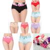 Women Sexy Underwear Modal Panties Floral Underpant Elegant Boyshort Briefs For Comfort