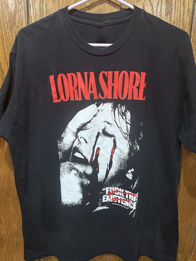 

Lorna Shore Fck This Existence Tour Gift For Men Women Cotton TShirt BL2.132 Unisex T-Shirt L