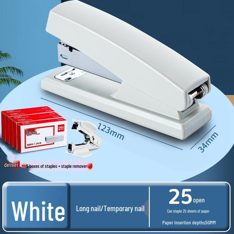 Universal Heavy-Duty Stapler - Labor-Saving, Thickened Design for All Sizes (Large, Medium, Small)