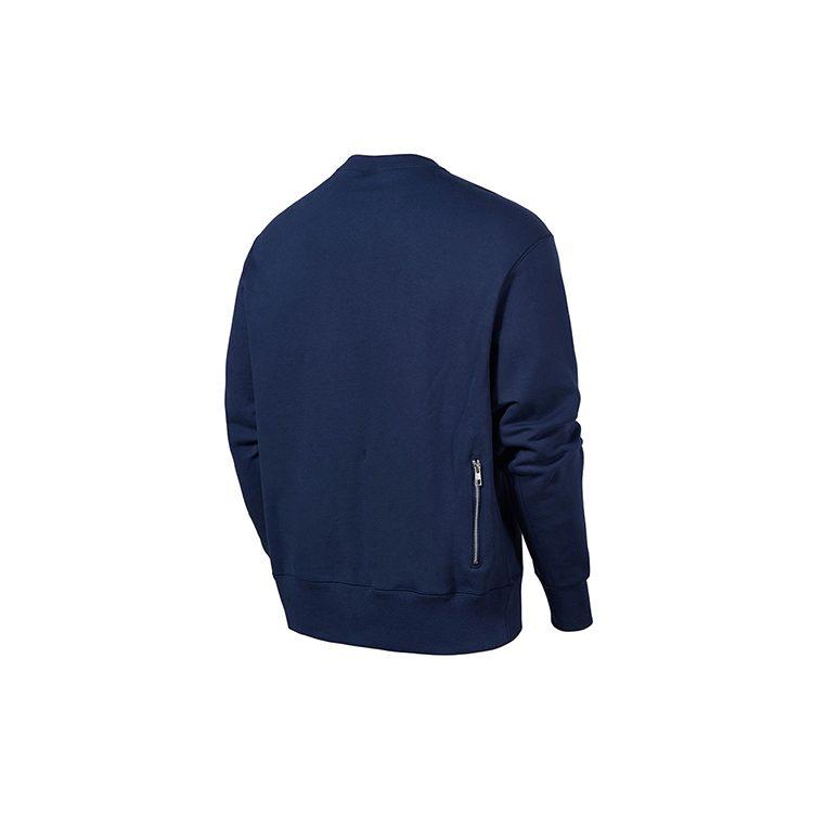Nike Sweatshirts Men's Deep Navy Blue Crew Neck Moderate Regular CU4264-410