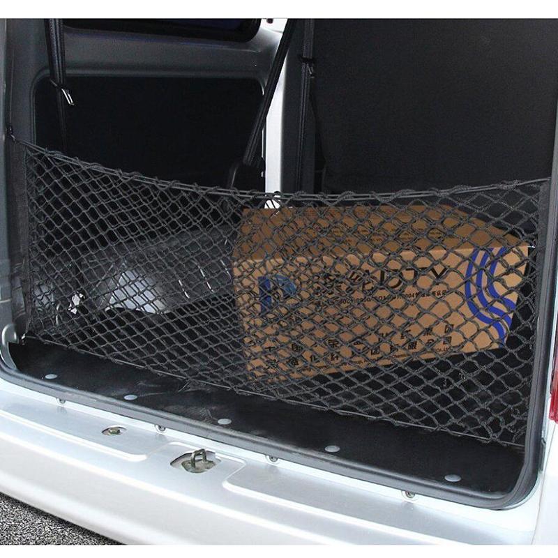Nylon Stretch Luggage Net Baggage Nets Bag Rack Network Boot Fixed Network 120*60 CM Car Trunk Luggage Stacking Shelf Net