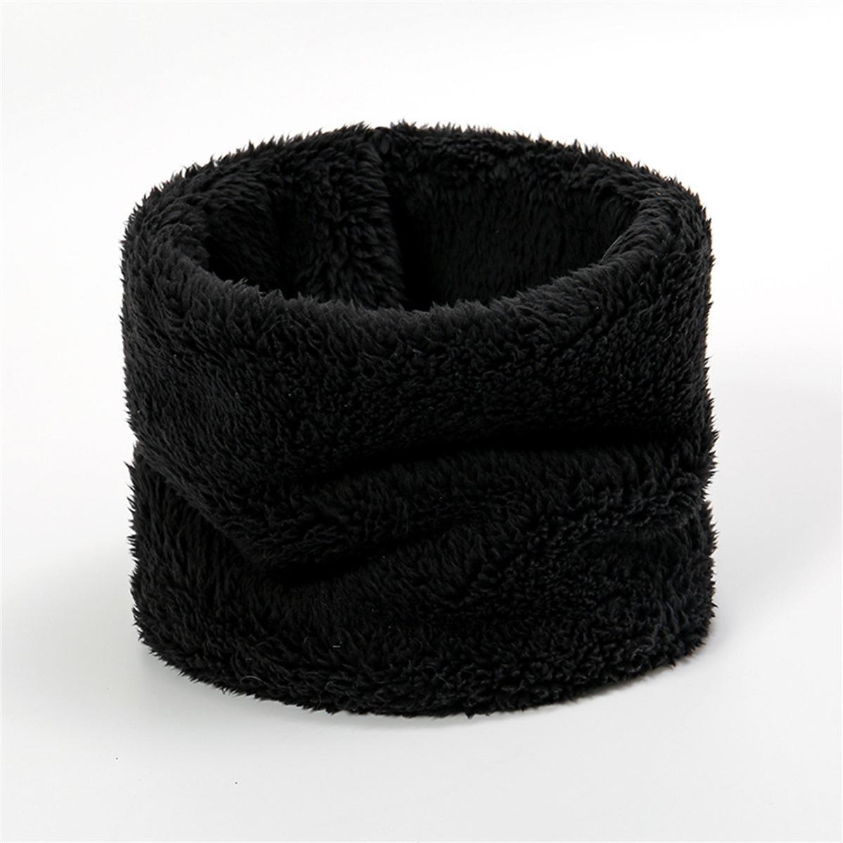 

Новый однотонный флисовый утепленный плюшевый бафф для шеи для мужчин и женщин, подходит для езды на велосипеде на открытом воздухе, ветрозащитный, утолщенный,