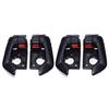 4 Pcs For Kia Optima Magentis 2.4L 2.7L 2006 2007 2008 2009 2010 Black / Silver Interior Car Door Handle Front Rear Left Right