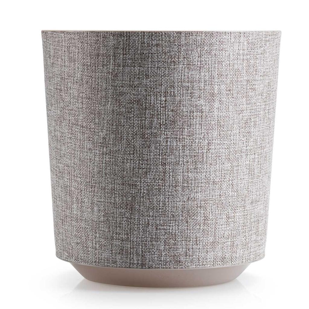 Doniczka Aloe Texelle Taupe H20X19,5 Cm