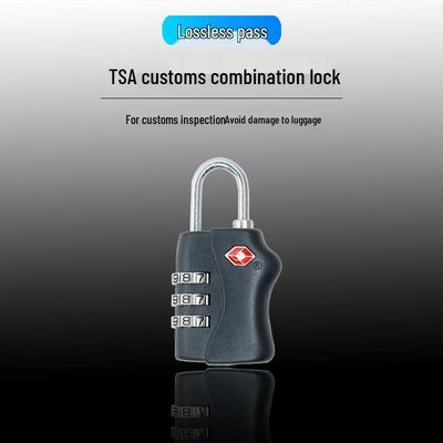 Compact Waterproof Mini Padlock for Luggage and Dormitory Use