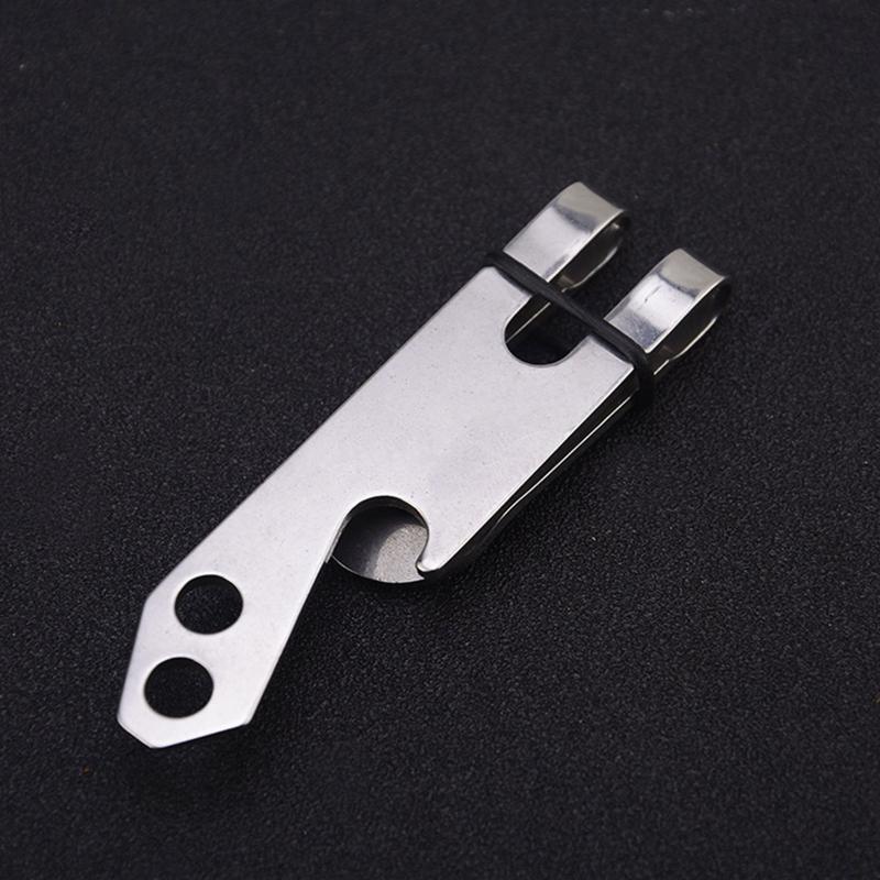 EDC Bag Suspension Clip Carabiner Stainless Steel Outdoor Quicklink Tool Multi Tools Pocket Camping Tool Length 7.2cm
