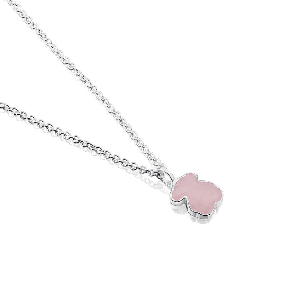 Silver New Color Necklace with Quartz/ 615434570