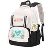 Line puppy cute college style schoolbag large capacity foreign trade campus junior high school students versatile children's backpack