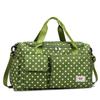 Oxford Cloth Travel Duffle Large Capacity Travel Luggage Bag Polka Dot Travel Handbag  Short Travel
