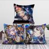 Game Cipher Game Honkai Star Rail Cushion Cover Pillow Cover Decoration Room Home Sofa Living Office Car Nordic Simplicity