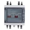 PV-Leistungsschalter DC 500 V 32 A IP65 Trennschalter 2 Eingänge 2 Ausgänge mit Box zum Schutz