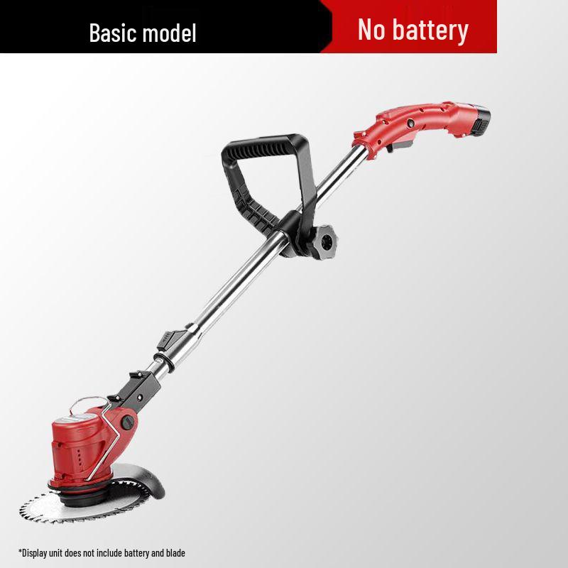 Compact Electric Scythe: Rechargeable Multifunctional Weeder and Lawn Mower with Lithium Battery for Household and Orchard Use.