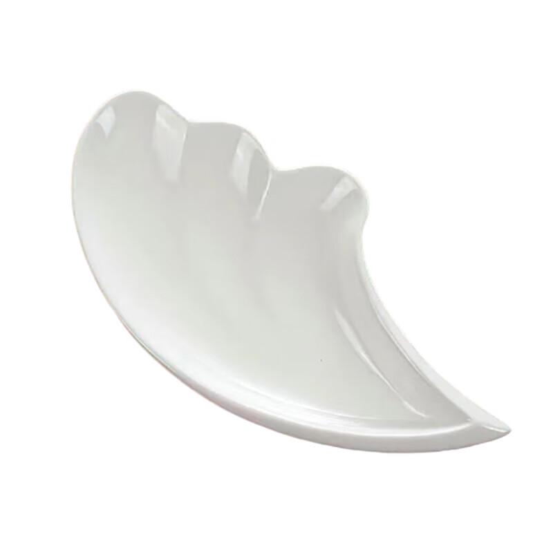Tingbai Irregular Ceramic Dinner Plate