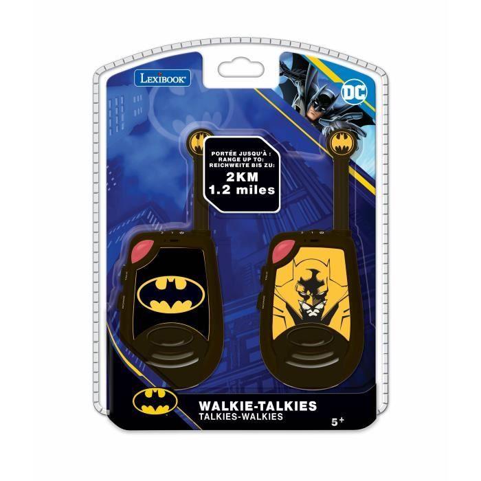 Talkie-Walkies Digitaux Batman - LEXIBOOK - Portée 4km - Fonction morse