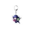 Demon Slayer Keychain Cute Anime Keychain Ingenious Cartoon Key Ring Student Bag Charm Tanjiro Kamado Nezuko Hashira Gifts for