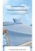 Summer Washable Ice Silk Bean Pattern Breathable Anti-Slip Double-Sided Crib Mattress