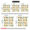 2pcs,2D plane printing Popular Curtain Panels Colorful Birds On Branches Durable Polyester (without rod) All Seasons for Living