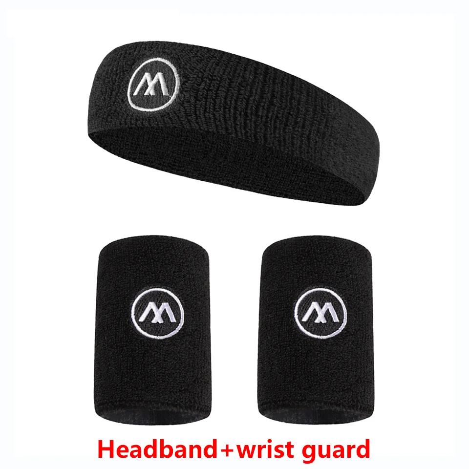 Exercise Headband Wristband Set Gym Sweatband for Men Women Comfortable Yoga Tennis Workout Weight Loss Fitness