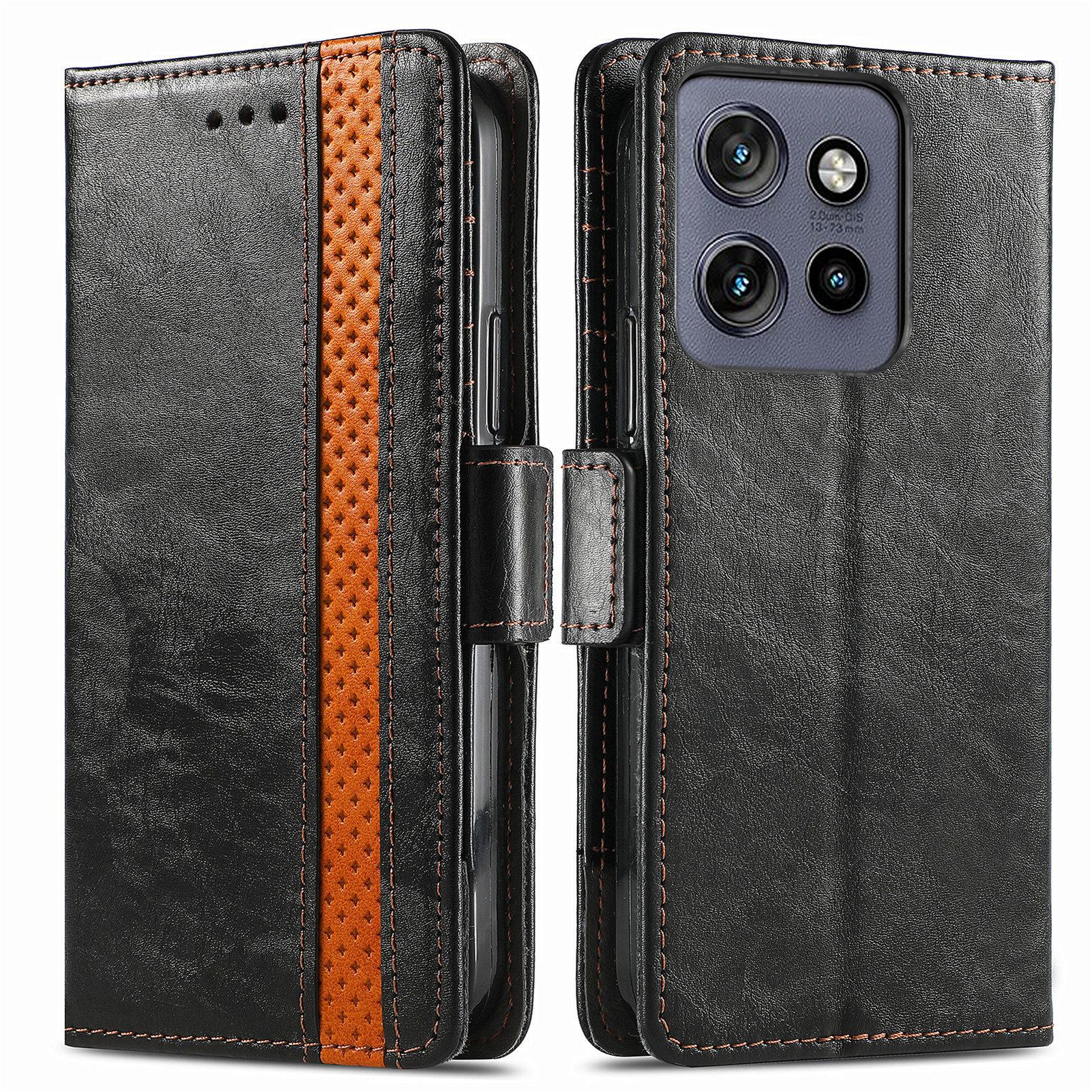 

For Motorola Edge 60 Neo 5G/Edge 50 Neo 5G/Moto S50 5G/Thinkphone 25 5G Phone Cases CASENEO PU Leather Cover Stand with RFID Blocking Wallet C