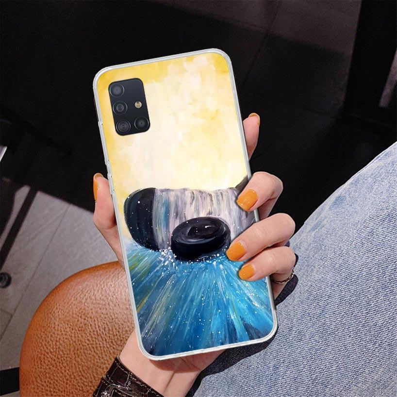 Ice Hockey Rink Sport Phone Case For Samsung Galaxy A52 A32 A22 A12 A51 A31 A50S A30S A20S A10S Note 20 Ultra 10 Plus S10 A72 A7