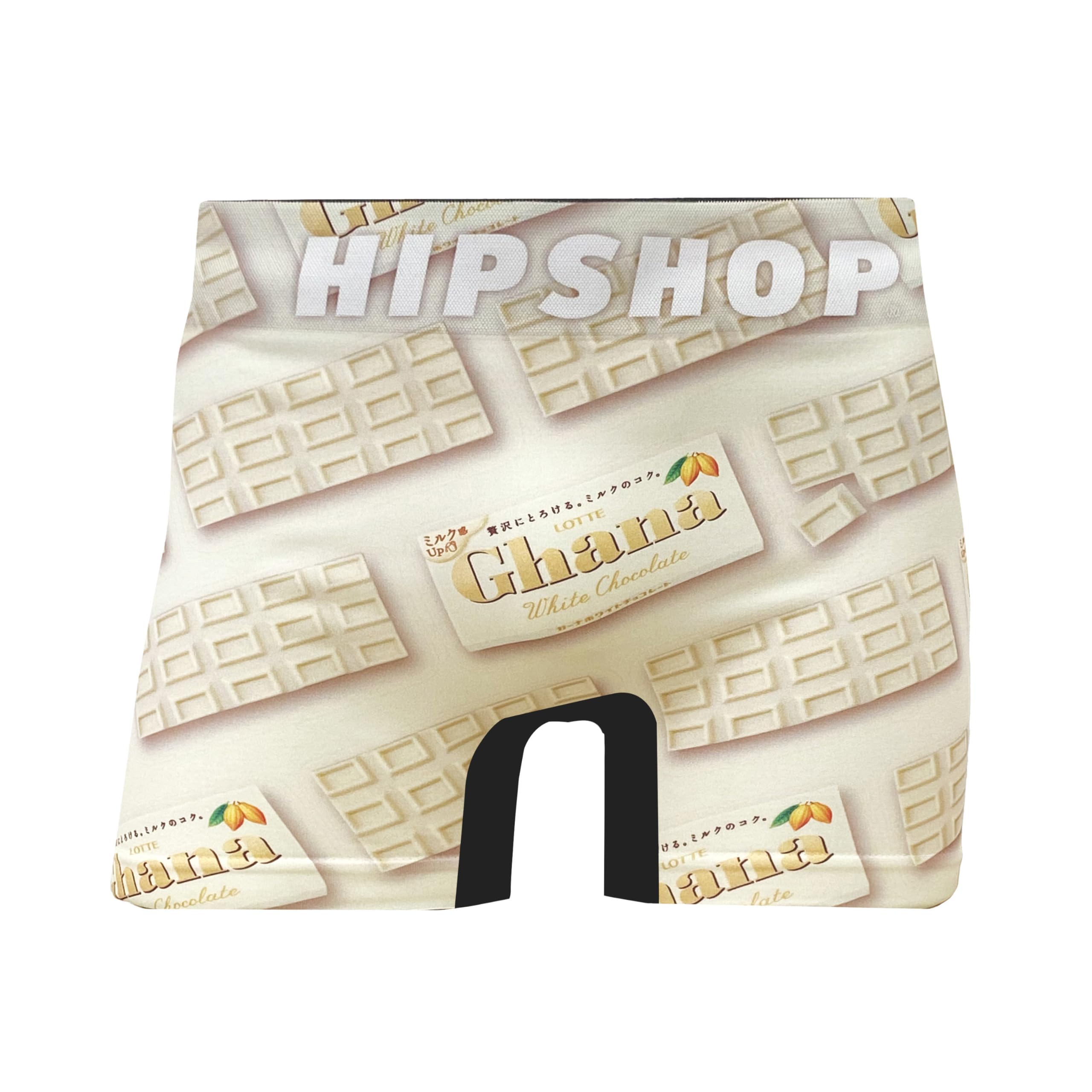 

LOTTE Мужские трусы-боксеры цвета белого шоколада из Ганы [Hip Shop]