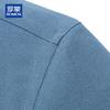 ROMON Men's Goose Down Padded Loose Fit Long-Sleeve Shirt Jacket