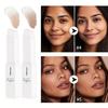 Foundation Stick Color Changing Foundation with Detachable Brush Blanc Cover Cream Stick Changing Hight Coverage Base Makeup