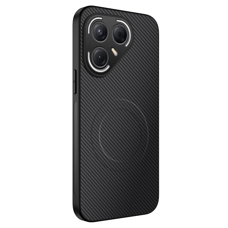 For Tecno Pova7 Ultra Case Luxury Kevlar Car Magnetic Cover For Tecno Pova 7 Pro Shockproof Bumper Funda