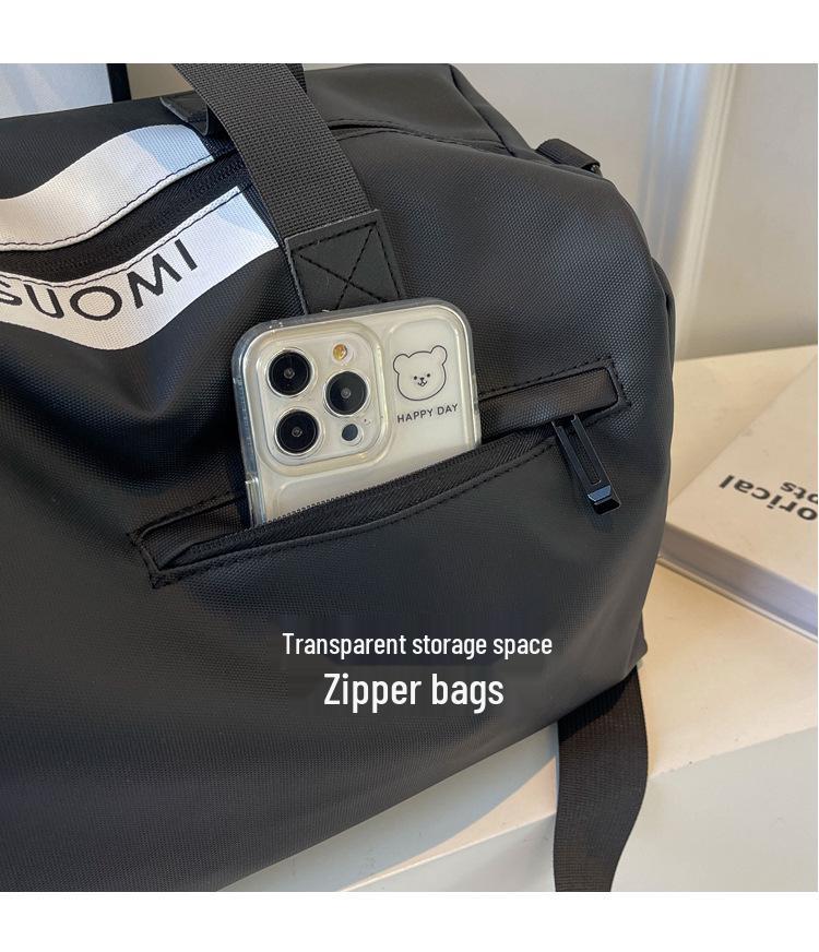 Waterproof Yoga Sports Bag with Shoe Compartment - Large Capacity for Travel